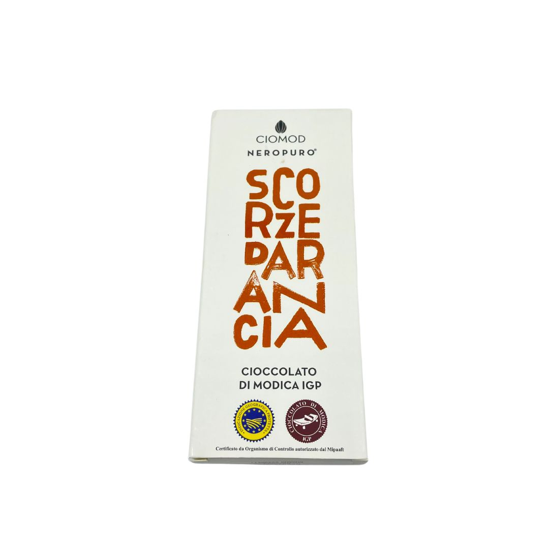 Cioccolato di Modica IGP | Scorze di Arancia |